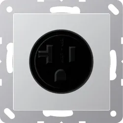 Jung Steckdose alu A 521-20 AL A521-20AL