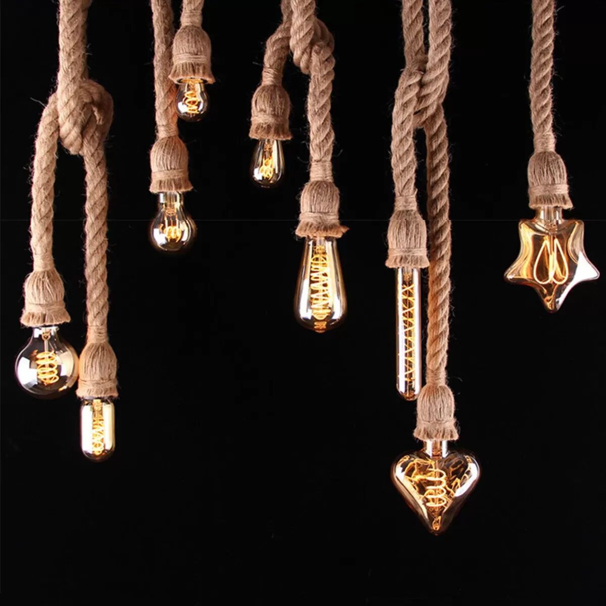 INF Ampoule LED Filament Diamant E27 3W 220V - Lumière Décorative Jaune Chaude 2200K