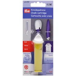 Prym Ersatz-Kreidepatrone, Farbe: gelb