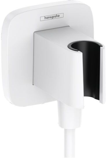 Hansgrohe FixFit Porter Q Schlauchanschluß 26887700 für Handbrause, mattweiß