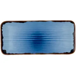 Dudson Churchill Harvest Indigo Platte Organic 34,6x15,6cm
