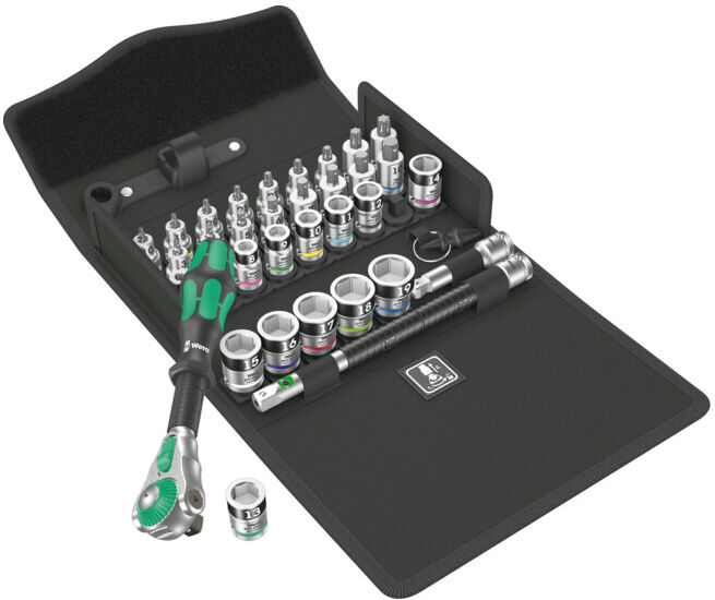 Wera 8100 SB All-in Zyklop Speed Jeu de cliquets, entraînement 3/8