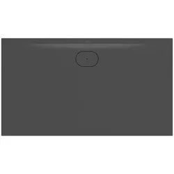 Villeroy & Boch rechteckige Duschwanne Ecora Anthracite 1400 x 800 x 35 Millimeter, Innentiefe 13 Millimeter