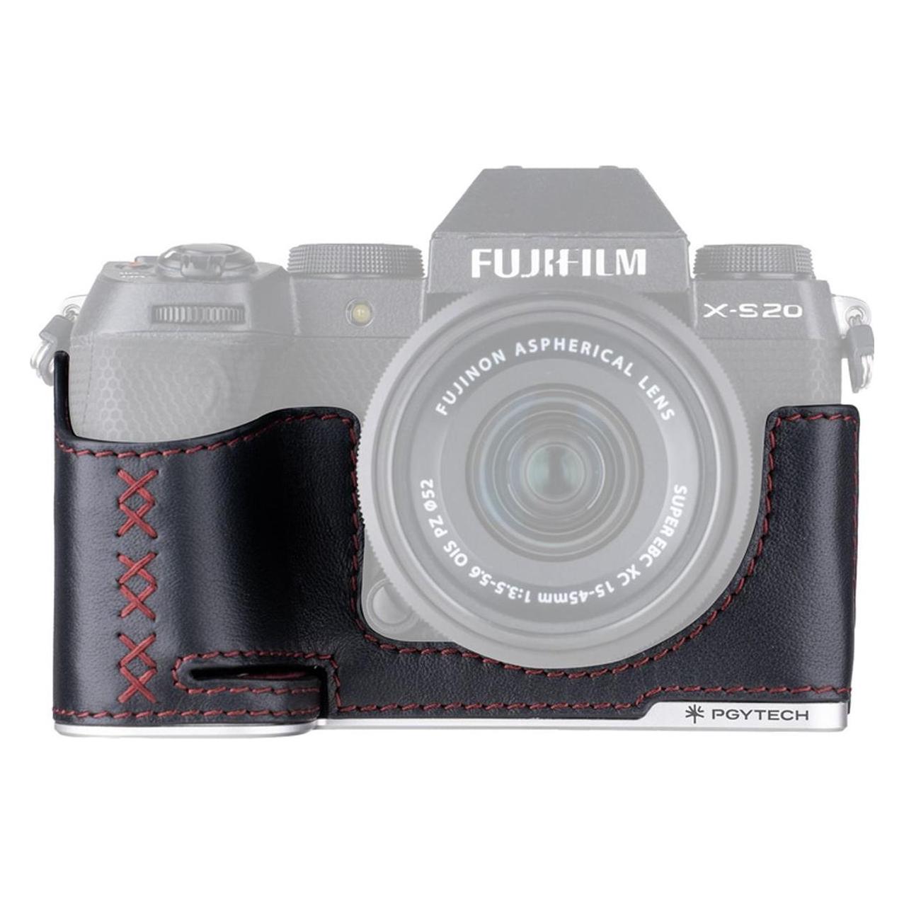Pgytech Leather Camera Case (For FUJIFILM X S20 Midnight Black) (PGYTECH)