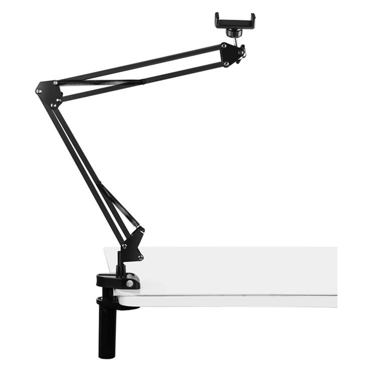 Puluz Live-Streaming-Halterung mit Handyhalterung (schwarz) (PU650B)