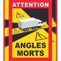 HB-Druck Angles Morts Aufkleber A7 (74x105mm)