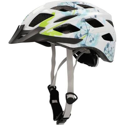 FISCHER FAHRRAD Urban Flower Fahrrad-Helm Schwarz Konfektionsgröße=S/M Kopfumfang=55-59cm