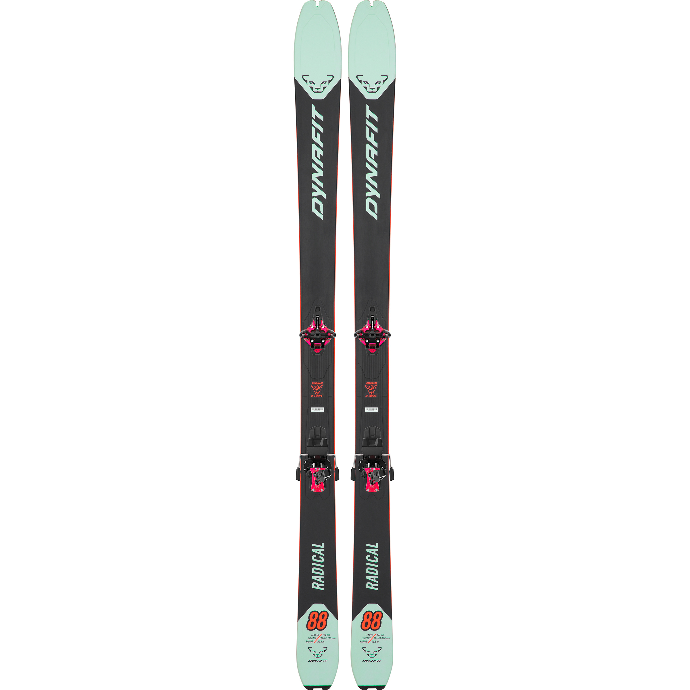 Dynafit Radical 88 Tourenski 25/26 Damen Tourenski schwarz Größe 174cm Skitour