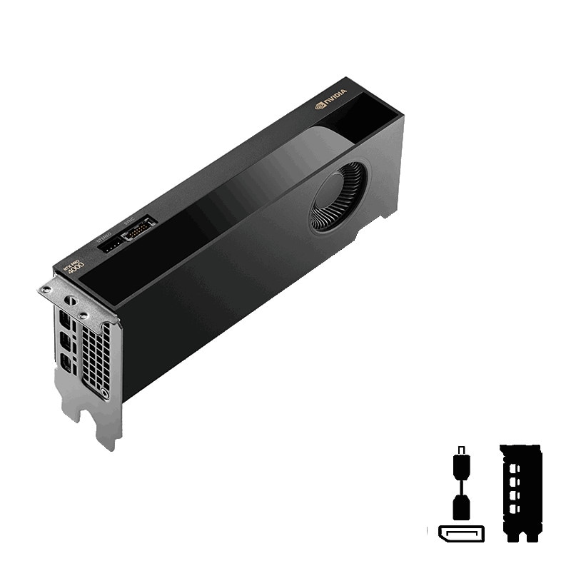 PNY NVIDIA RTX Pro 4000 Blackwell SFF ProBox Grafikkarte 24 GB