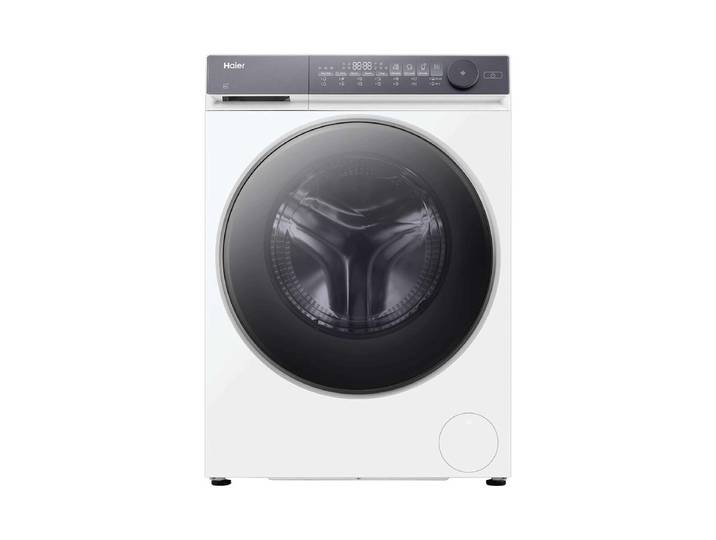 Haier HWD100-B14367U-S Waschtrockner Weiss/Schwarz links