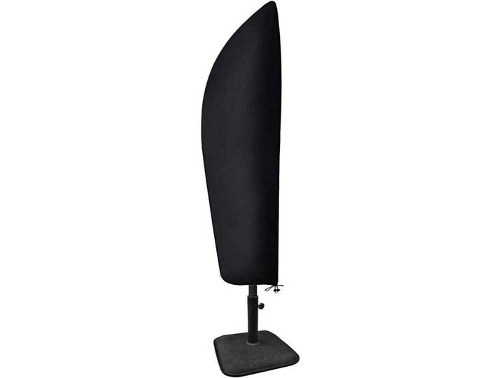 Sonnenschirm Schutzhülle 265 cm 210D Oxford Schwarz, 265x70x40 cm, Sonnenschutz, Sonnenschirmhüllen