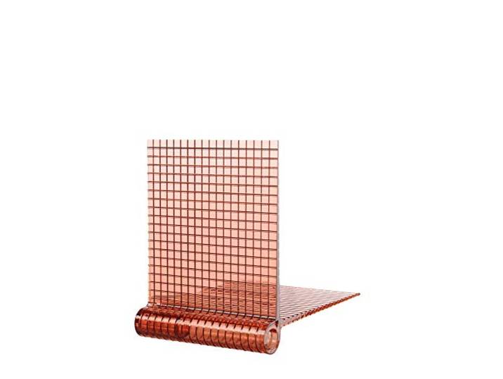 Kartell Kite Shelf\, Tablette\, Rose\, 2 Pièces