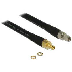 DELOCK HF Kabel SMA -> SMA St/Bu 10.00m low loss