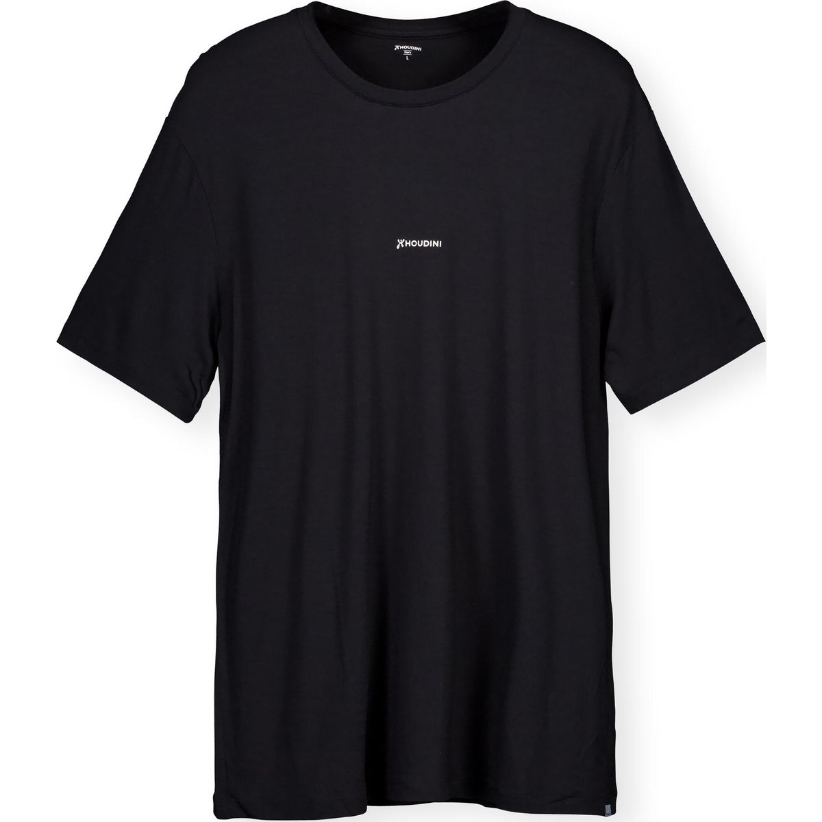 Houdini M's Tree Message Tee true black/houdini logo (G69) S 840049-G69-S