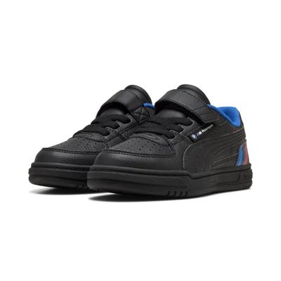 Sneaker PUMA "BMW M Motorsport Caven III Sneakers Kinder", Kinder, Gr. 27,5, schwarz, Obermaterial: Textil, Synthetik. Futter: Textil. Innensohle: Textil. Laufsohle: Gummi, Schuhe Sneaker