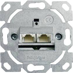 Telegärtner Netzwerkdose Unterputz, Brüstungskanal Einsatz CAT 6a 100022944