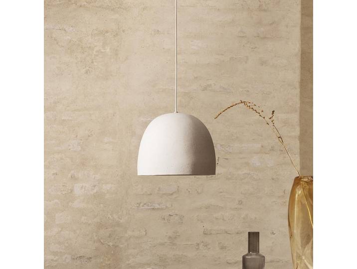 Speckle Pendelleuchte Large Off-White - Ferm Living - Wohnzimmer - Design - Keramik - Einflammig