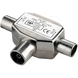BSS012-1 - Verteiler, 2 x IEC-Stecker auf 1x IEC-Buchse