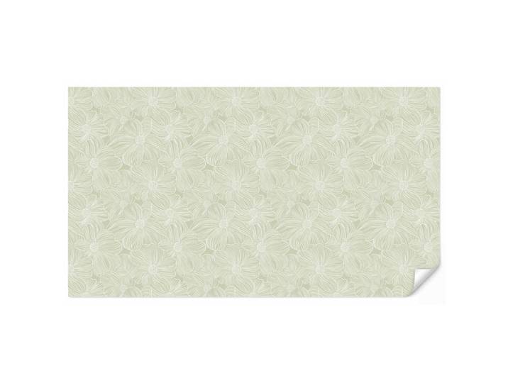 OnlyWow Tapete - Gelassenheit - Blumen - Grün - 500x280 cm, Salbeigrün, Papier, Rechteckig, 500x280 cm, Tapeten & Wandverkleidungen, Vliestapeten