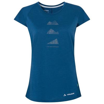 Vaude - Women's Tekoa Wool - Merinoshirt Gr 38 blau