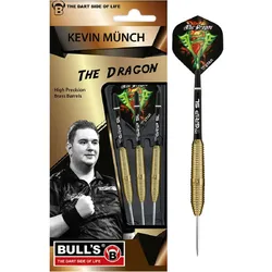 BULL'S Team Players "Kevin Münch" Brass Steel Darts 21 g