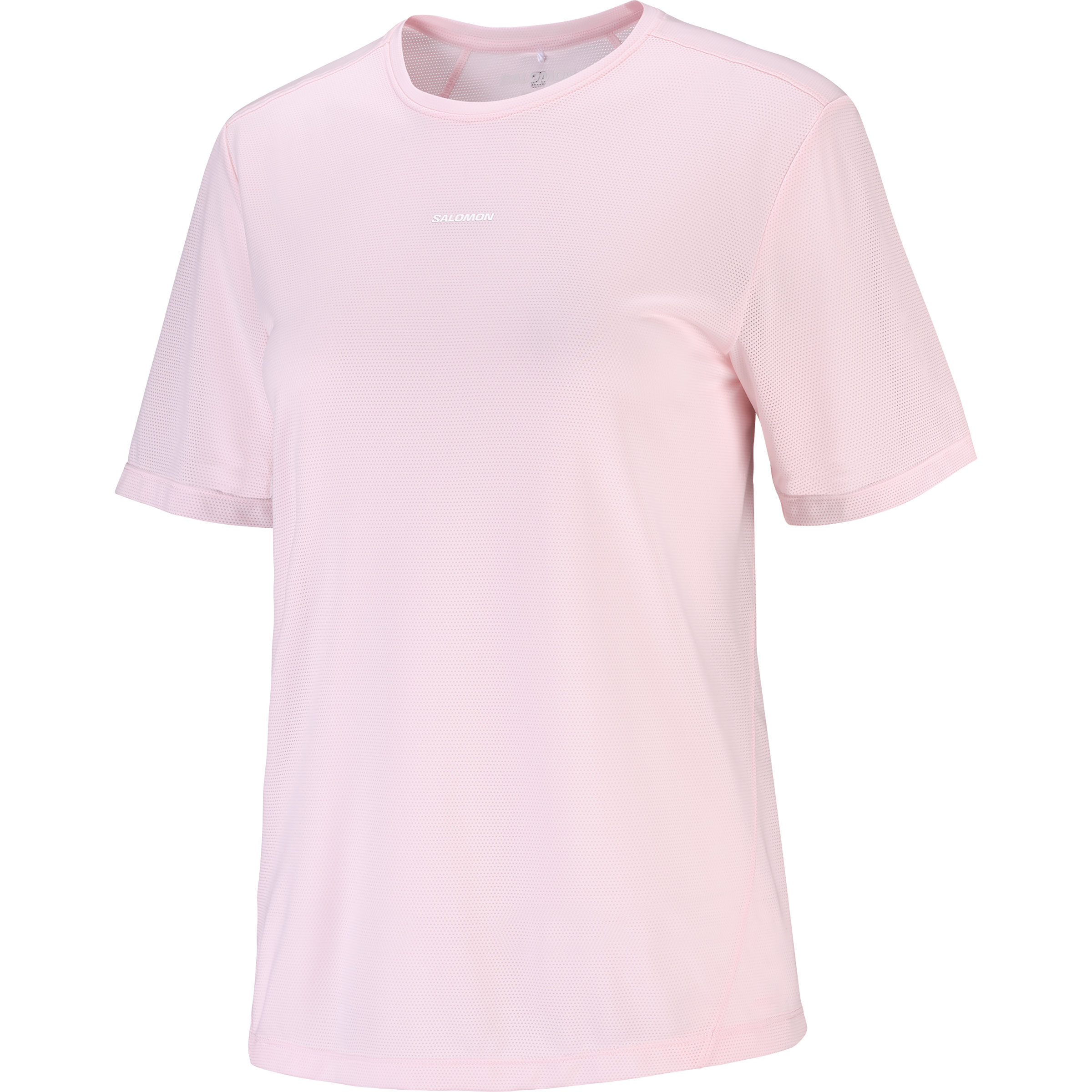 Salomon SHKout Core Damen T-Shirts rosa Größe L Laufen | Lifestyle Atmungsaktiv