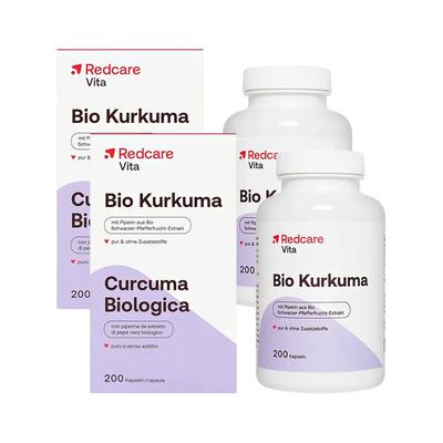 Redcare Bio Kurkuma Doppelpack 2x200 St Kapseln