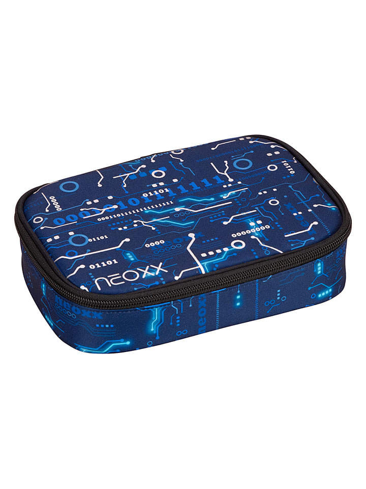 neoxx Schlamperbox "Dunk" in Dunkelblau - (B)23,5 x (H)6,5 x (T)17 cm - onesize