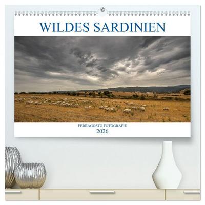 Wildes Sardinien 2026 (hochwertiger Premium Wandkalender 2026 DIN A2 quer), Kunstdruck in Hochglanz