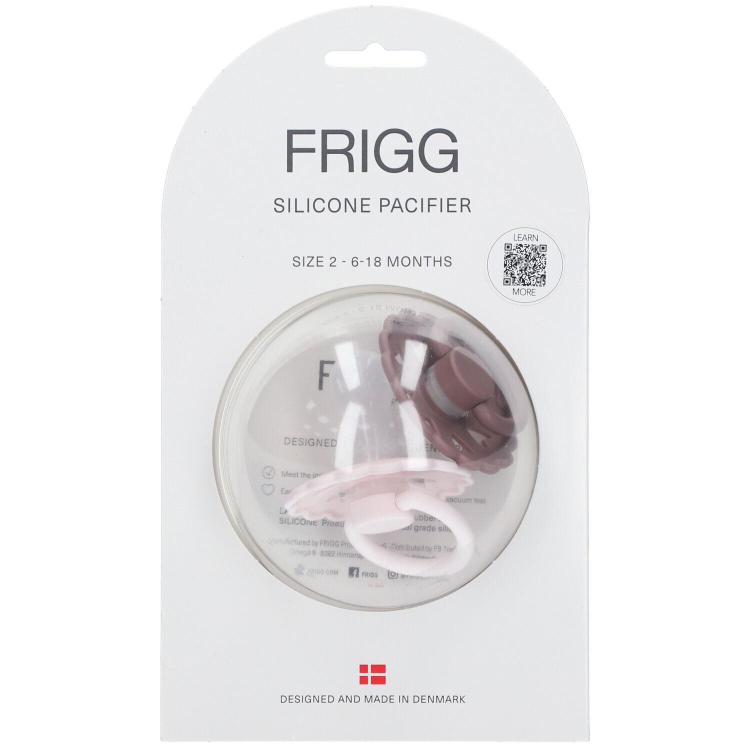 Frigg Silicoon Fopspeen Fairy Mermaid - Snow Queen 6-18 Maanden 2 St Sauger