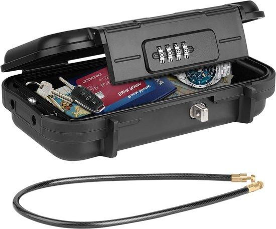 Young Connections Draagbare kluis met code - Waterdicht en anti-diefstal