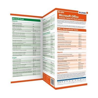 Microsoft-Office - Schnelle Tasten für Word und Excel, Taschenbuch von Inge Baumeister,Christian Bildner, Bildner Verlag, 978-3-8328-0069-7