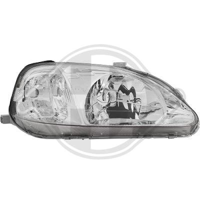 DIEDERICHS Hauptscheinwerfer rechts 5207082 für HONDA