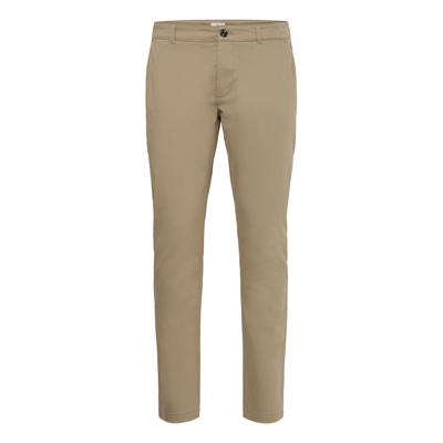 Chinohose SOLID "Chinohose SDRaul", Herren, Gr. 32, Länge 32, beige (dune), Obermaterial: 98% Baumwolle CO. 2% Elasthan EL., Hosen Chinohose