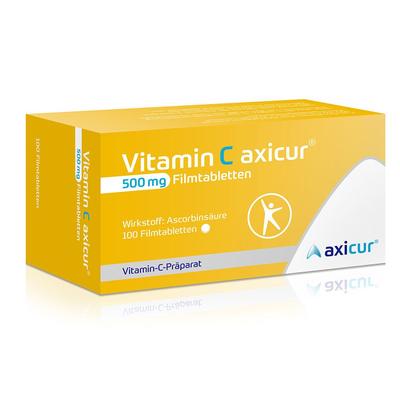 Vitamin C Axicur 500 mg Filmtabletten 100 St