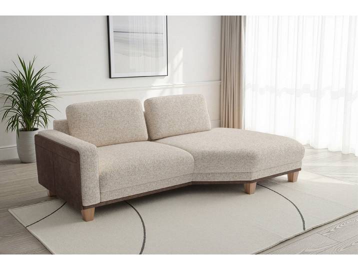 sit&more Ecksofa Concept, Modernes Sofa in drei Fußfarben zur Auswahl