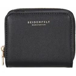 Seidenfelt Manufaktur Hochkantbörse Damen Senni black/gold - 11
