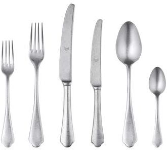 Mepra Dolce Vita Flatware Set with H/H Knives - 36 Pieces