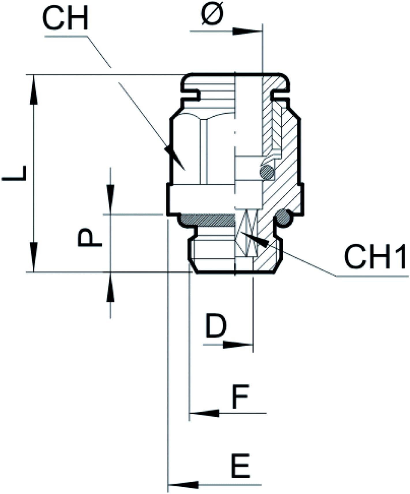 Schneider Steckverbindung SVG-R1-10 x G1/4a (DGKE014154)