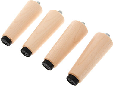 Salvi Long Leg 10cm Set of 4 pieces Natur
