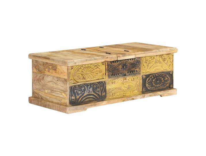 vidaXL Couchtisch Couchtisch 100x50x35 cm Massivholz