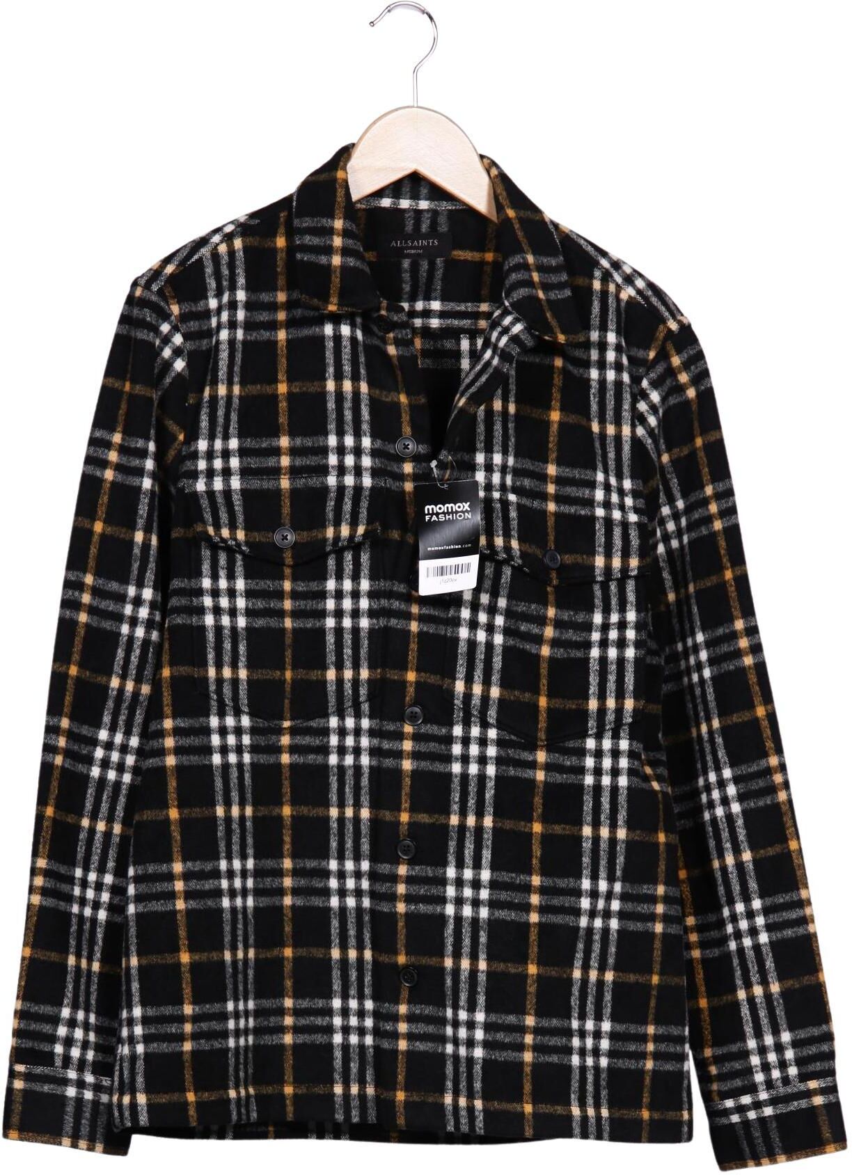 All Saints Herren Jacke, Mehrfarbig, Gr. M, Synthetik / Viskose / Wolle - Second Hand