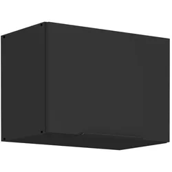 Küchen Kurzhängeschrank 50 cm SIENA Schwarz Küche Küchenzeile Küchenblock