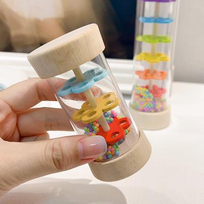 Youfap Market Montessori Baby Rain Stick Sensory Rattle Educational Toy For Kids small