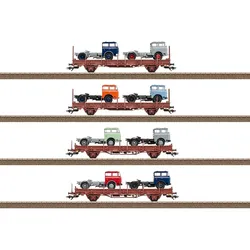 TRIX 24190 H0 Güterwagen-Set Fahrzeugtransport