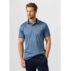 Hackett London für Herren. HM5600230 Polo Mitglieder blau (M), Lässig, Baumwolle, Kurzarm
