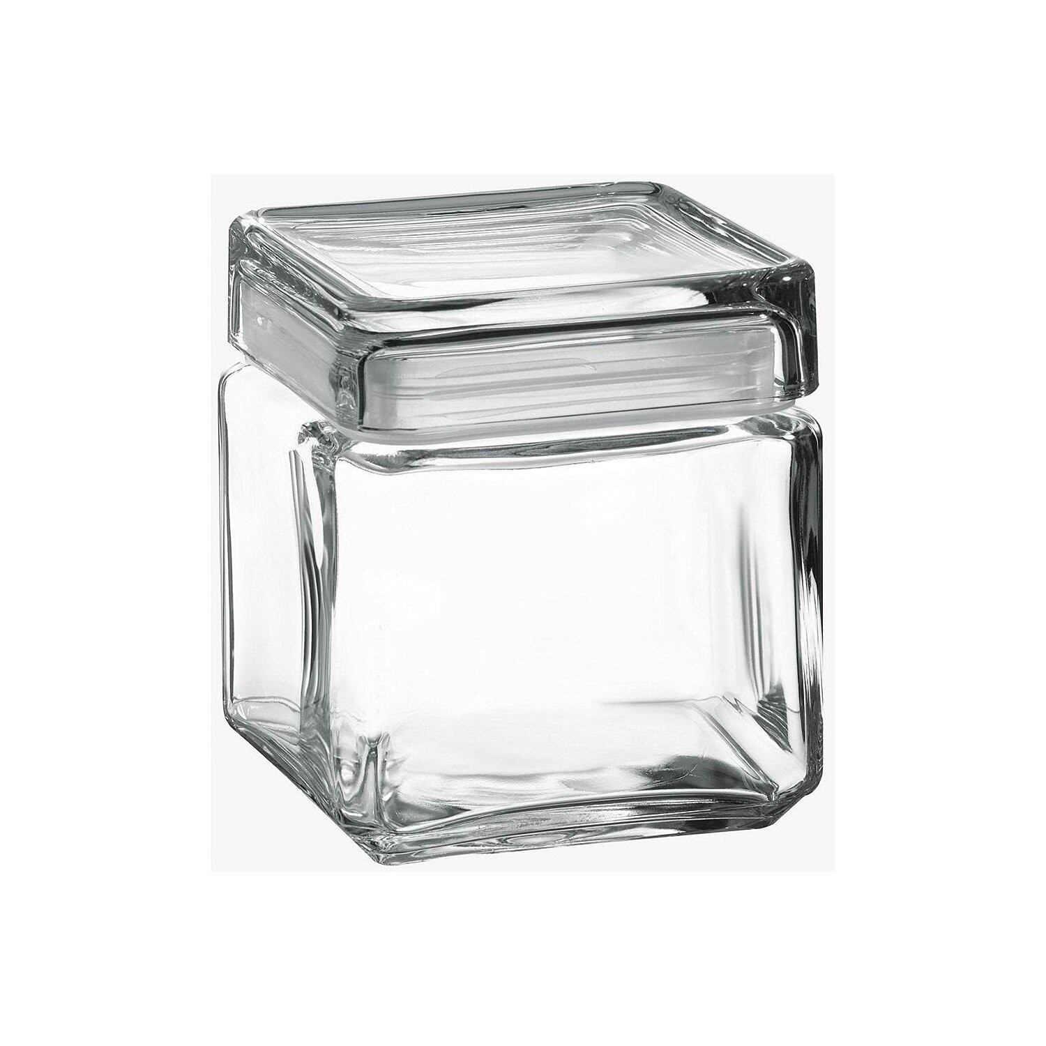 Pasabahce Kitchen glazen bewaardoos met siliconen ring, 2,64 liter
