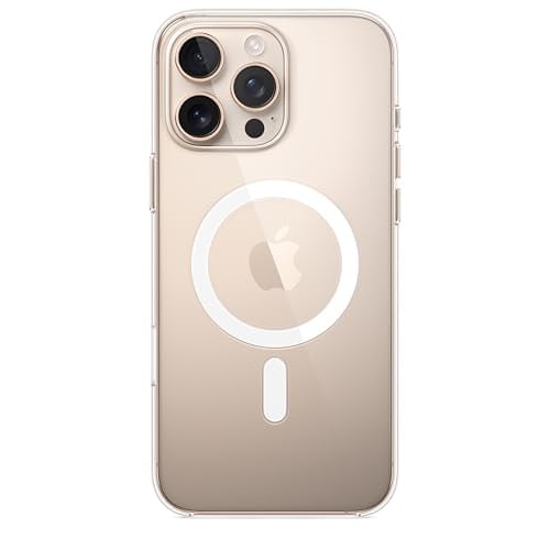 Apple iPhone 16 Pro Max doorzichtig MagSafe hoesje