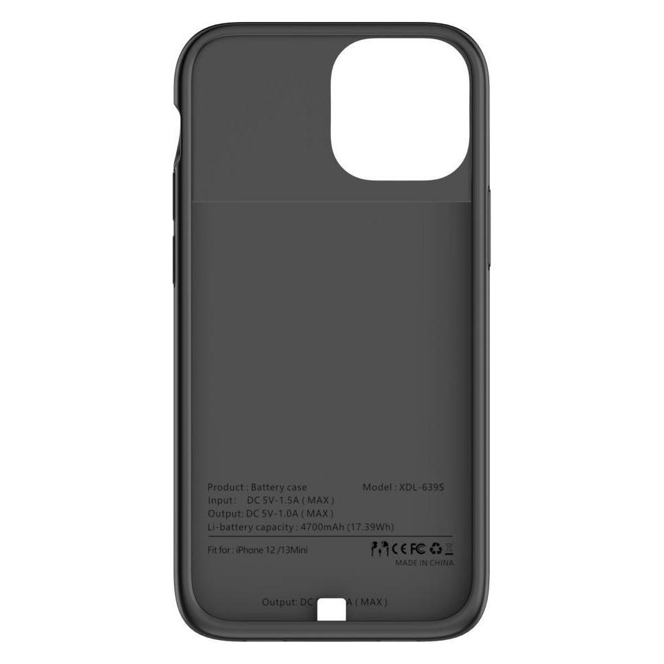 Tech-Protect PowerCase (Apple iPhone 12 mini, Apple iPhone 13 mini) (THP675BLK)