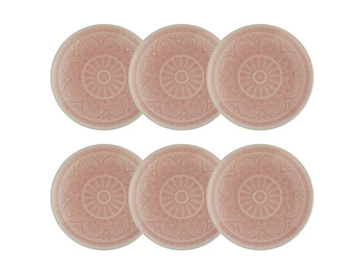 Teller SUMATRA 6er-Set Ø 14cm Pink/Pink